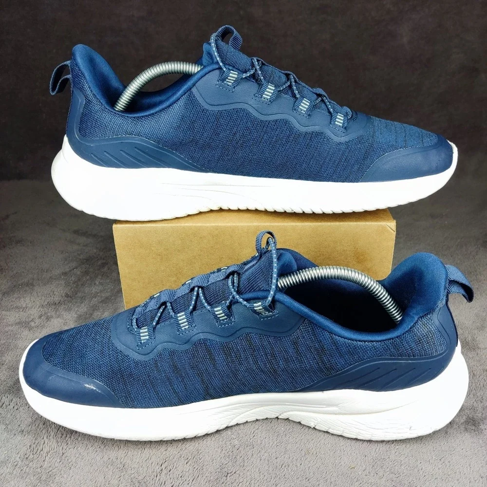 Athletic Works Men's Navy Low-Top Slip-on Memory Foam Size‎ 10